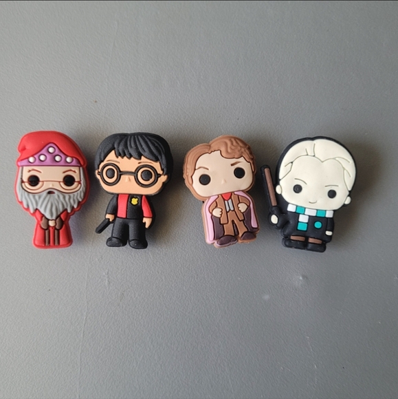 Accessories - 4pc Harry Potter Croc Charm Jibbitz
